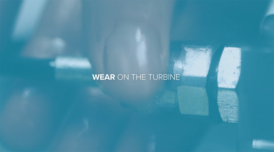 wear on turbine